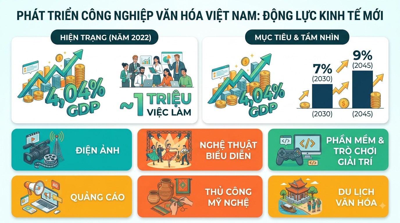81 năm xây dựng và phát triển ngành Văn hóa: Tiếp biến để phát triển công nghiệp văn hóa